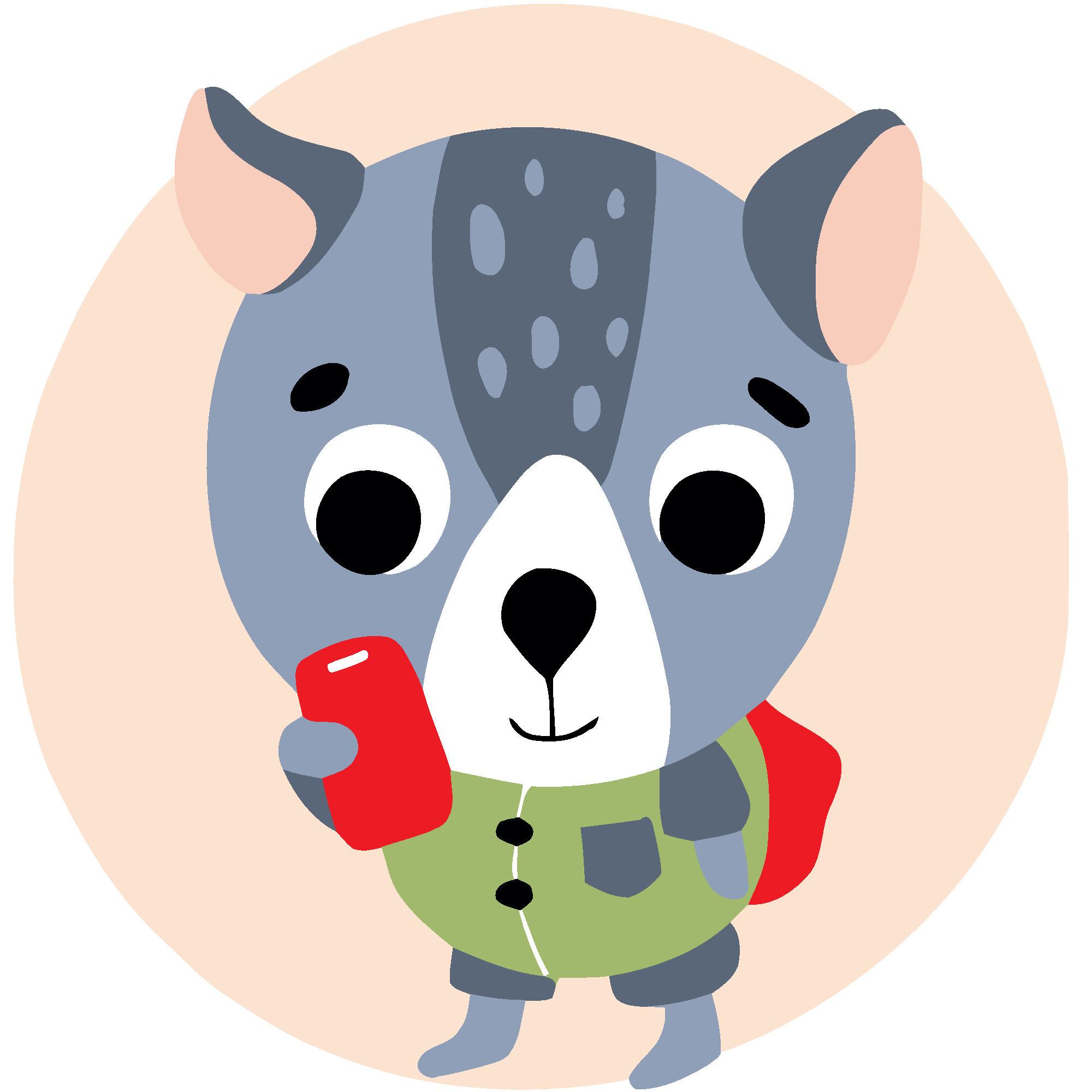 Картина по номерам Strateg Приключения волка 20x20 см (Str-HH7105)