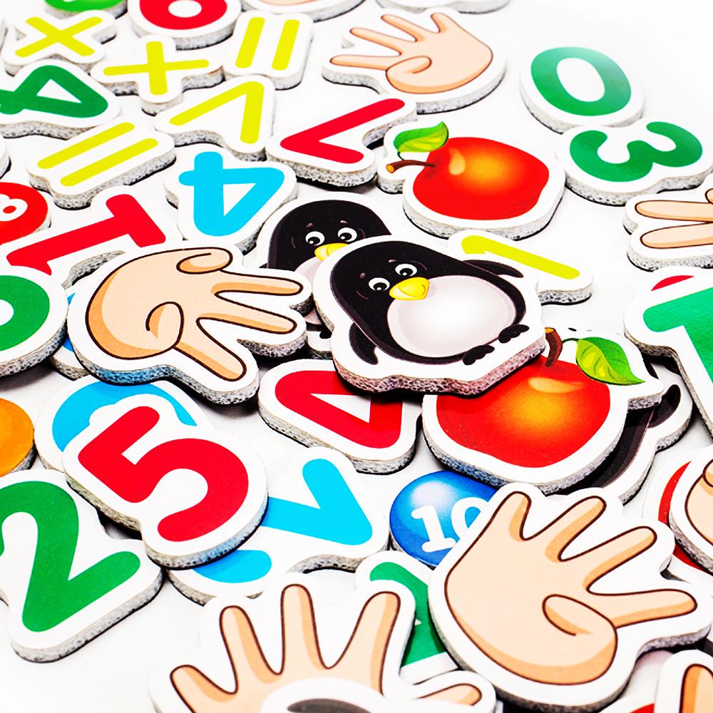 Настільна гра Vladi Toys Математика магнітна з дошкою Різнокольоровий (SR-113-N-392) - фото 3