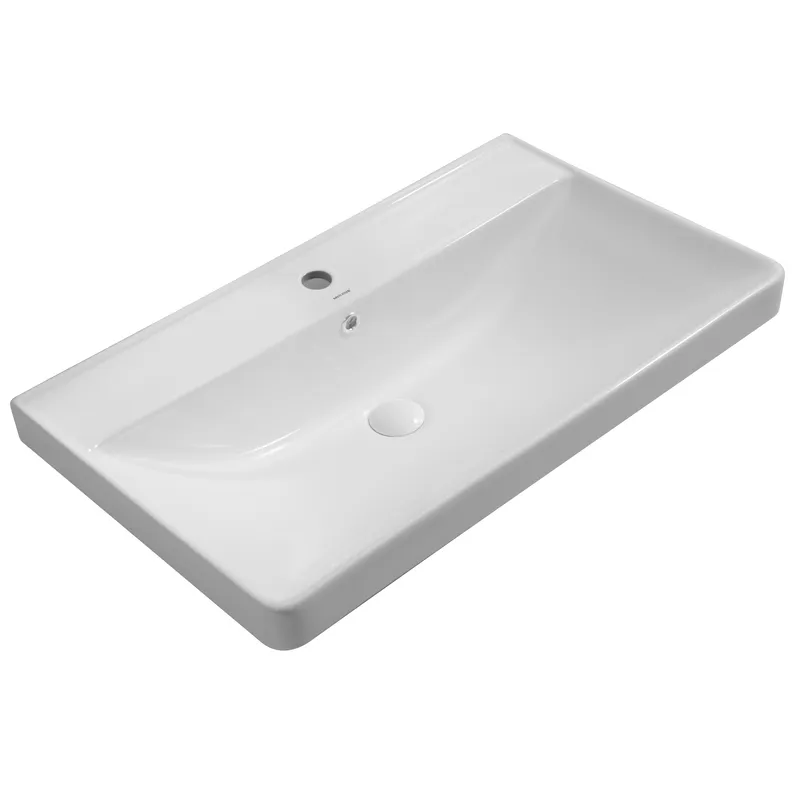 Раковина мебельная MIXXUS PREMIUM STYLE-1503 800х480х190 мм с отверстием под смеситель и переливом (27096914)
