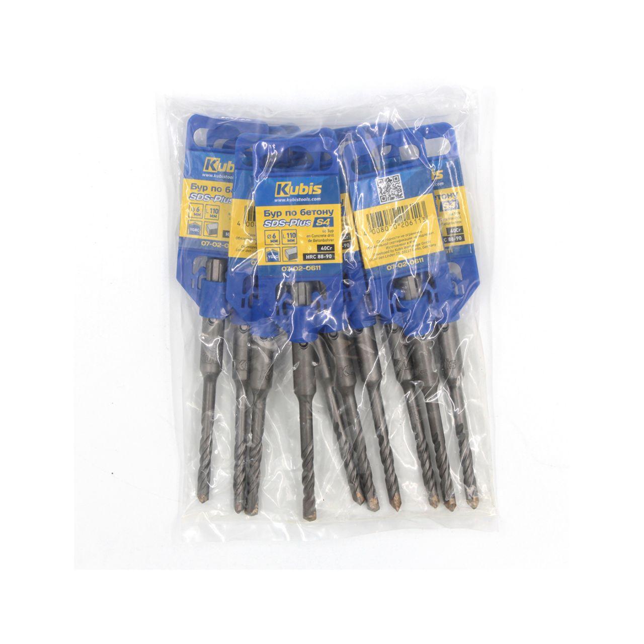 Бур по бетону Kubis SDS-Plus S4 28х460 мм (07-02-2846) - фото 3 Бур по бетону Kubis SDS-Plus S4 28х460 мм (07-02-2846) - фото 3