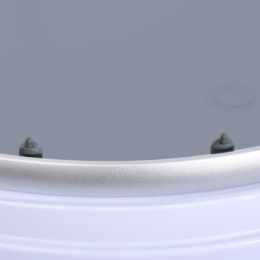 Душова кабіна MIXXUS PLAIN SCT01-90x90x195-GR напівкругла скло 4 мм з підонном 90x90 см Сатин (OL-MI6895) - фото 6 Душова кабіна MIXXUS PLAIN SCT01-90x90x195-GR напівкругла скло 4 мм з підонном 90x90 см Сатин (OL-MI6895) - фото 6