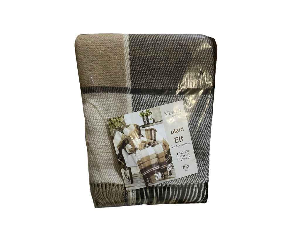 Плед Vladi 140х200 см Ельф 01/LIAM Білий/Бежевий (963066) Плед Vladi 140х200 см Ельф 01/LIAM Білий/Бежевий (963066)