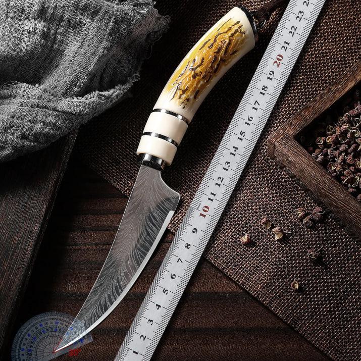 Нож кухонный для обвалки мяса/рыбы/фруктов/овощ (KN-22) - фото 10