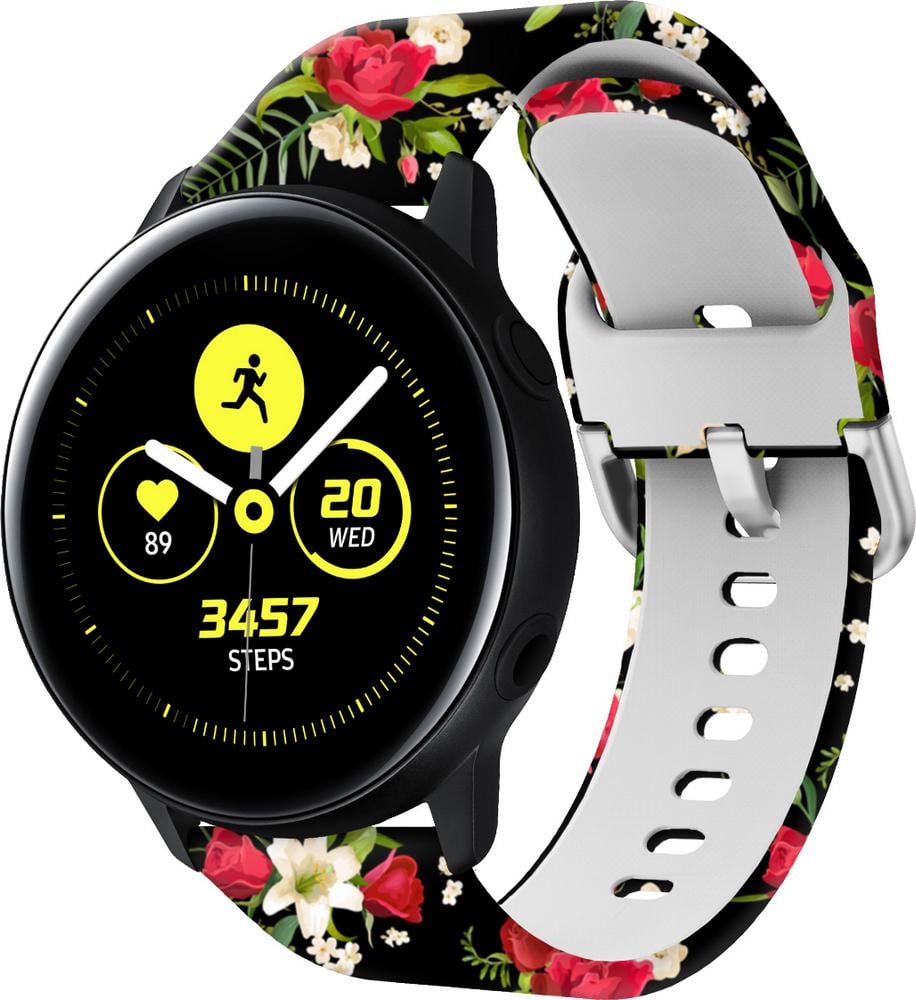 Ремешок Colorful для Galaxy Watch Active Rose/Black (28422)