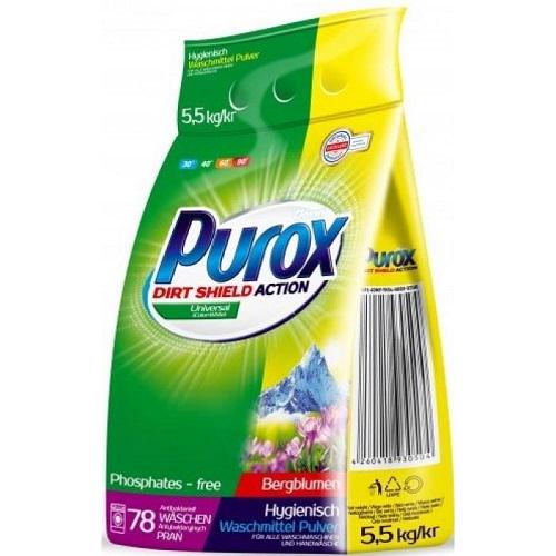 Пральний порошок Purox universal 78 прань 5,5 кг
