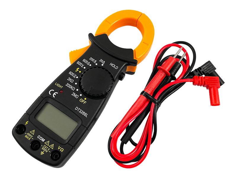 Клещи токовые DT3266L с функцией мультиметра (8003)