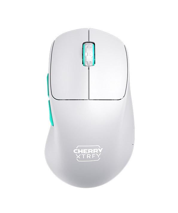 Комп'ютерна мишка Cherry Xtrfy M64 з RGB-підсвічуванням Білий (CX-M64W-WHITE)