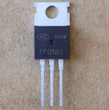 Транзистор FP12N65 FP12N65C для TSP12N65M/SFP12N65/SSFP12N65/WFP12N65/OSG60R580P (50789) Транзистор FP12N65 FP12N65C для TSP12N65M/SFP12N65/SSFP12N65/WFP12N65/OSG60R580P (50789)