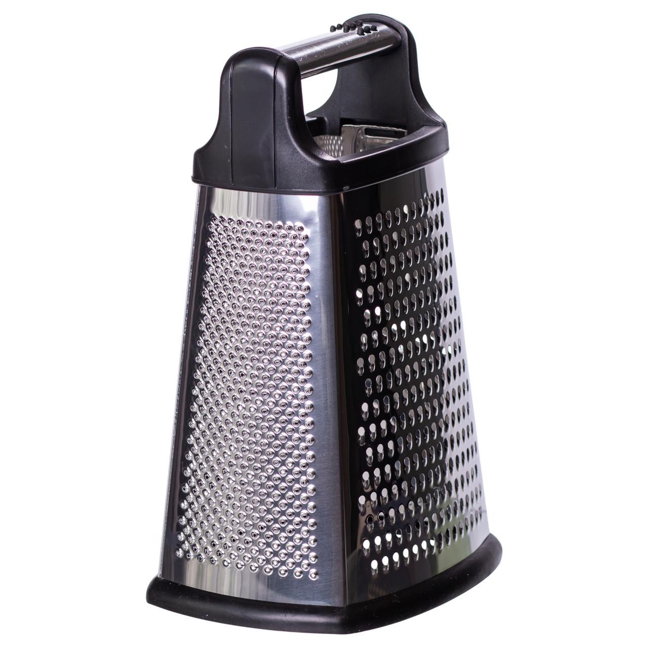 Терка ручная для овощей и фруктов четырехсторонняя HP-8-6 16х13х25 см (A-034735) - фото 4 Терка ручная для овощей и фруктов четырехсторонняя HP-8-6 16х13х25 см (A-034735) - фото 4