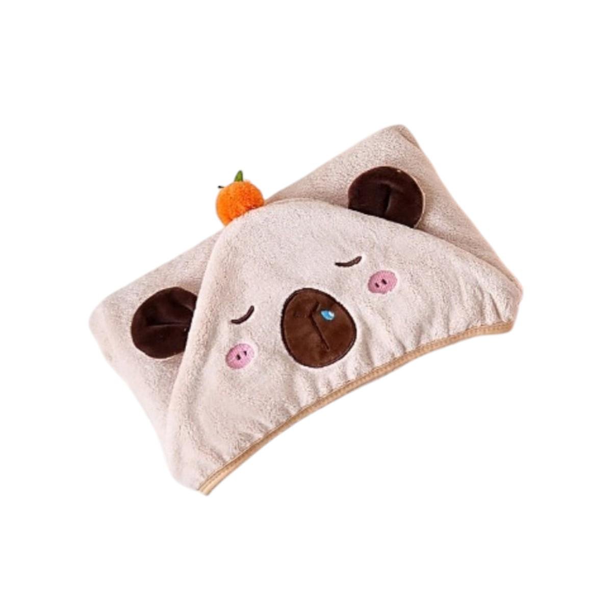 Полотенце-уголок мягкое Koloco детское с капюшоном банное (42361) Полотенце-уголок мягкое Koloco детское с капюшоном банное (42361)