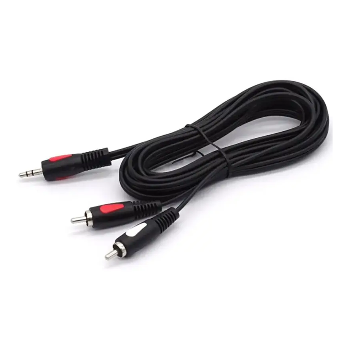 Кабель Cabletech Eco-line jack 3,5 2RCA Cable Audio 1 м Black (KPO4004-1.0)