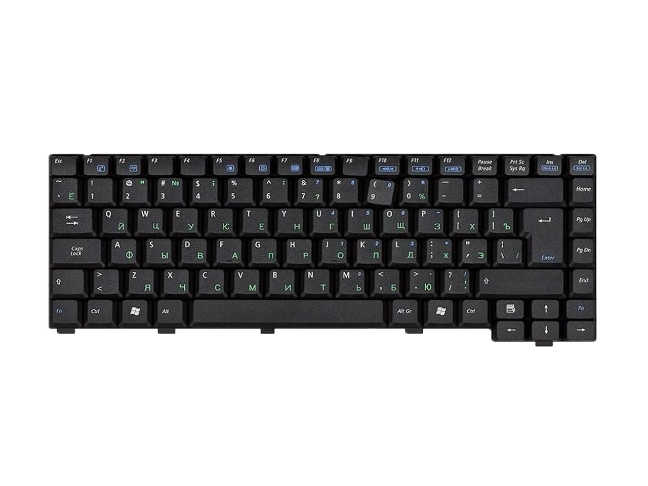 Клавиатура для ноутбука Asus A6 A6Jm матовая (04GNA51KRUS1)