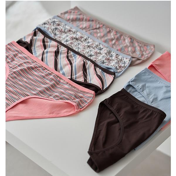 Набор женских трусиков Nicoletta 3XL 7 шт. Разноцветный (10035) - фото 3 Набор женских трусиков Nicoletta 3XL 7 шт. Разноцветный (10035) - фото 3