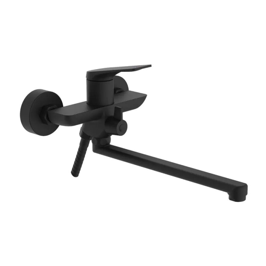 Смеситель для ванной MIXXUS Premium DERBY 006 без термостата Black (MI6602)