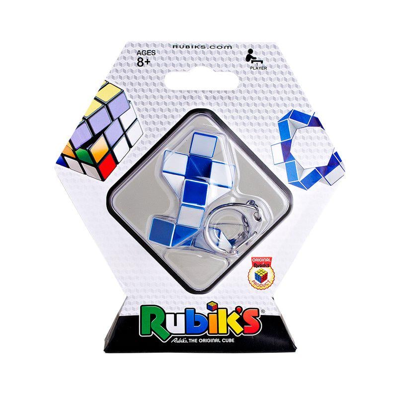 Міні-головоломка Кубік Рубіка Rubik's Змійка Білий/Блакитний - фото 4