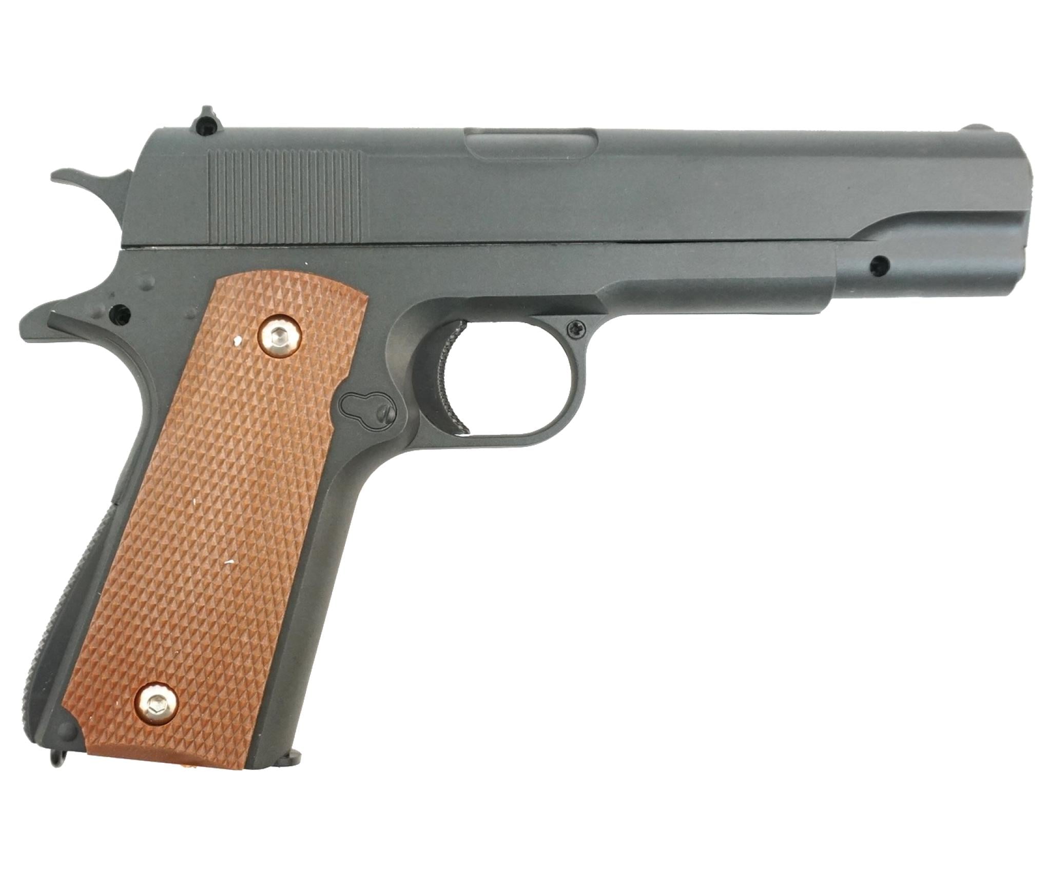 Пистолет страйкбольный Galaxy Colt 1911 металлический Черный (10258140)