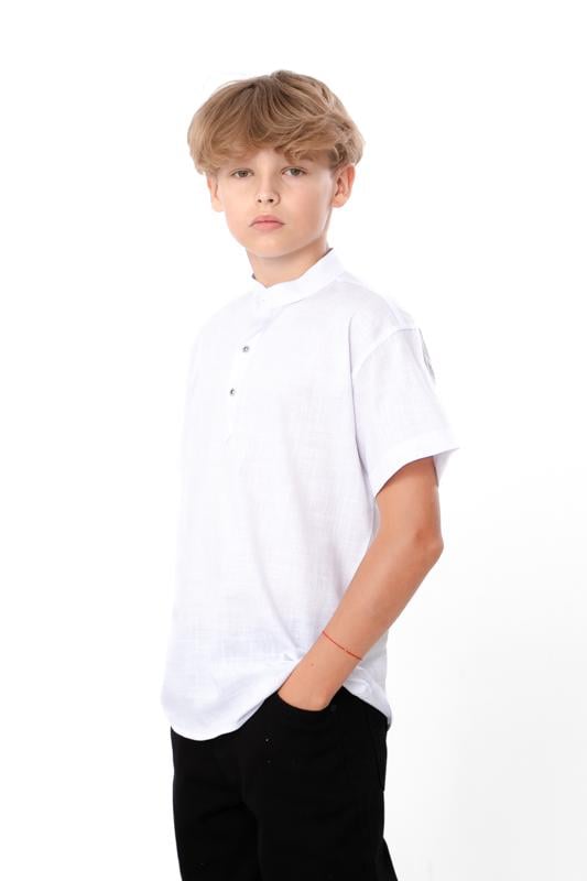 Сорочка для хлопчика Носи Своє р. 10 Білий (11821)