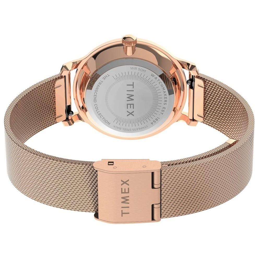 Наручные часы женские Timex Transcend кварцевые Gold (Tx2u87000) - фото 3 Наручные часы женские Timex Transcend кварцевые Gold (Tx2u87000) - фото 3