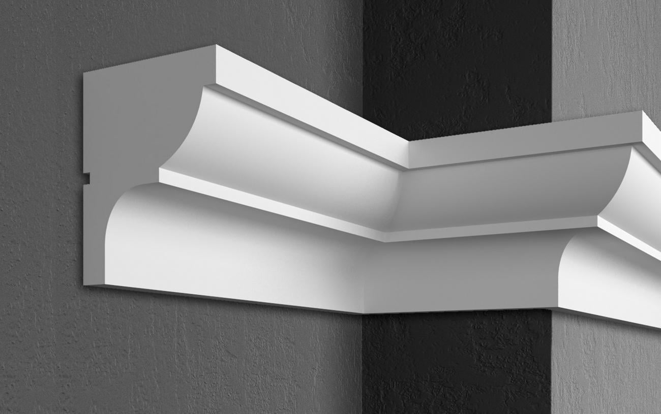 Карниз Prestige decor KC 105 без покрытия 200x165 мм 2000 мм (12370202)