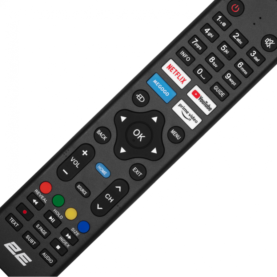 Пульт для телевізора 2E 43A06K/43A06L/50A06K (5031) - фото 2 Пульт для телевізора 2E 43A06K/43A06L/50A06K (5031) - фото 2