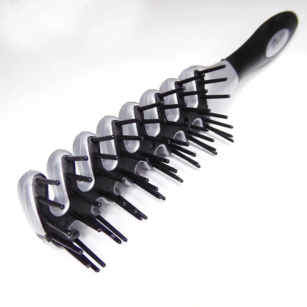 Расческа для укладки ДенІС professional FISH скелетный мягкий зубец (1453071390) - фото 5