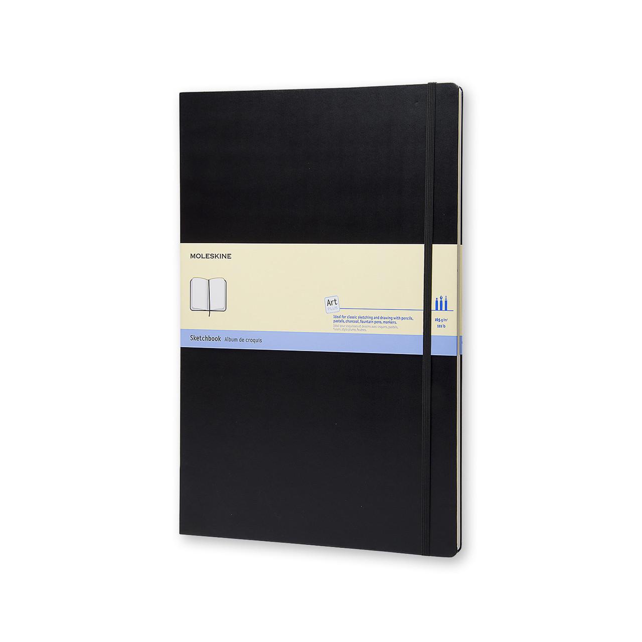 Блокнот Moleskine Art А3 29,7х42 см для набросков черный (9788862931960)