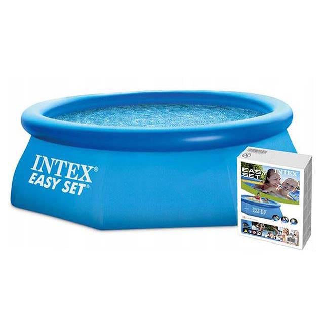 Надувний басейн Intex Easy set 244х76 см (28110)