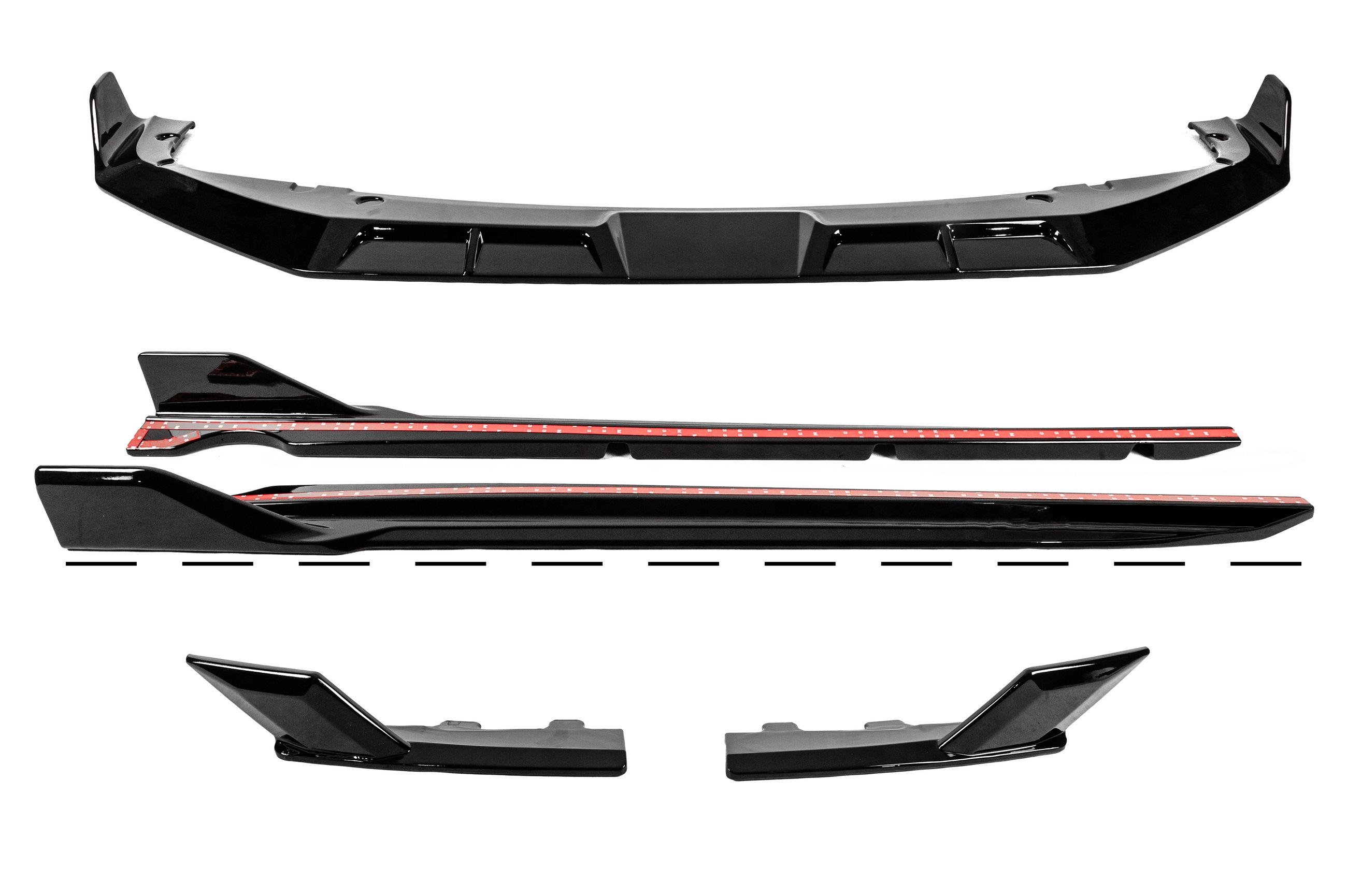 Комплект обвесов GBT Warrior для F95 2023+ для BMW X5 G05 2019- гг. abs-пластик Черный (170176)