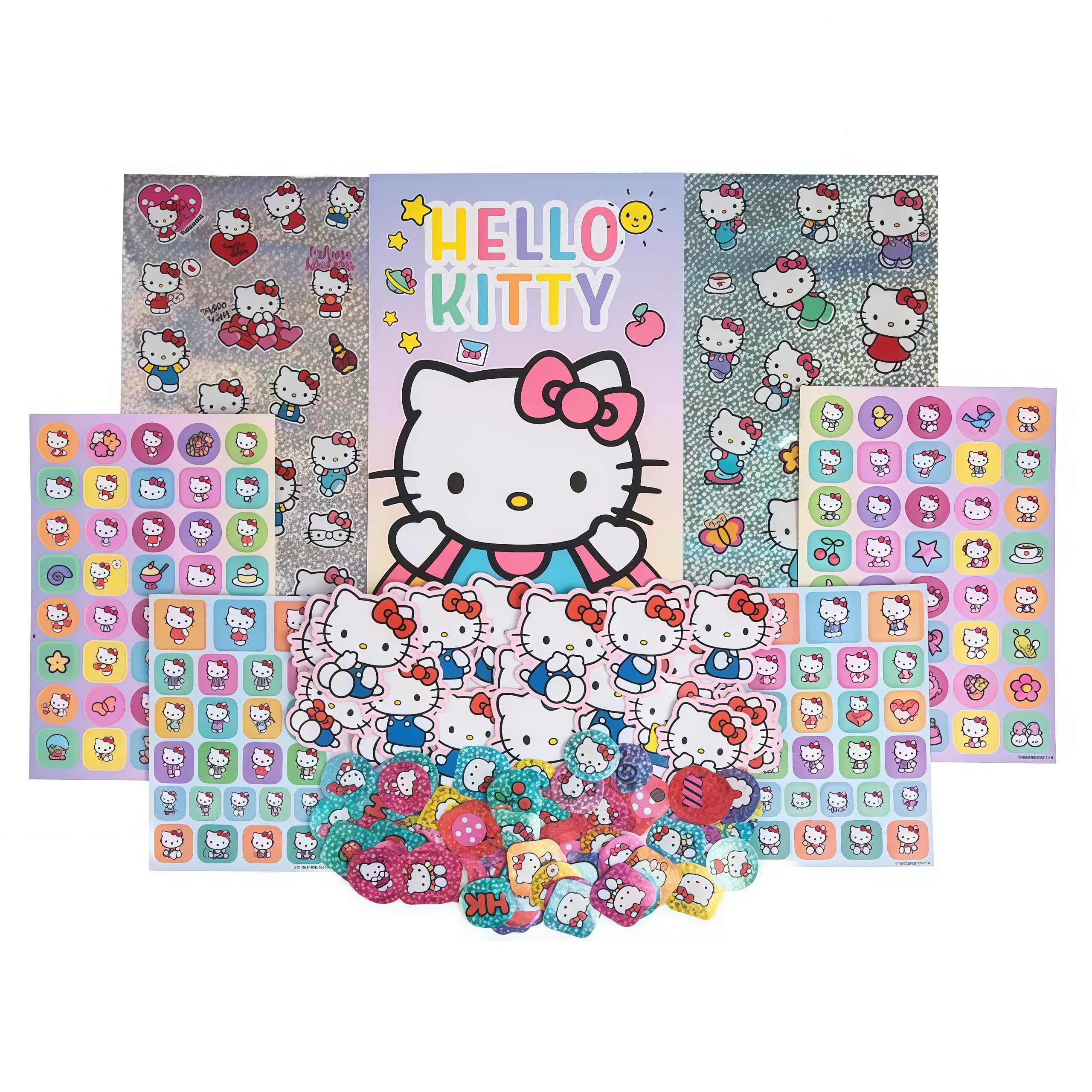 Набір наліпок Hello Kitty для дівчинки 500 шт. Набір наліпок Hello Kitty для дівчинки 500 шт.
