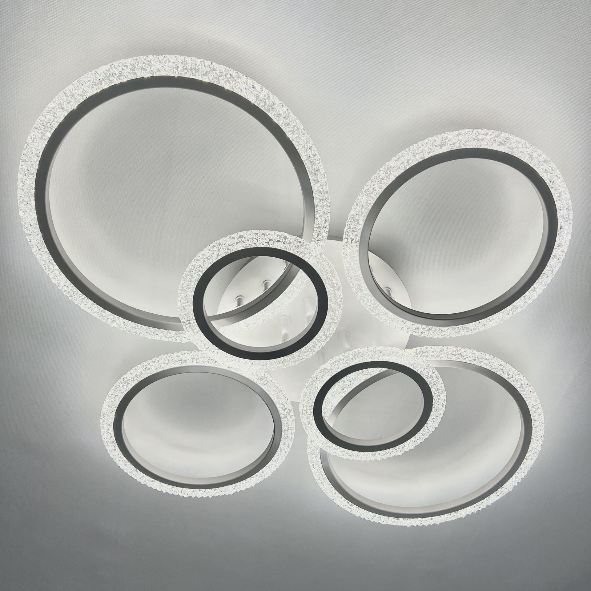 Светильник LED потолочный LUMINARIA EUROPA 100W 6R с пультом White/Ice (c7944f88)