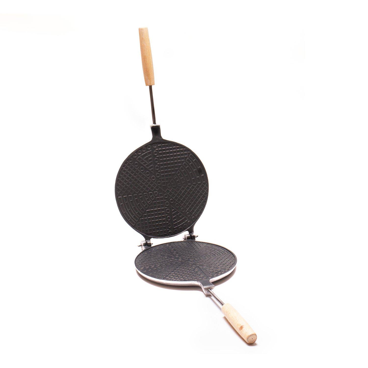 Форма для выпечки вафель — вафельница круглая 180 мм с антипригарным / тефлоновым покрытием