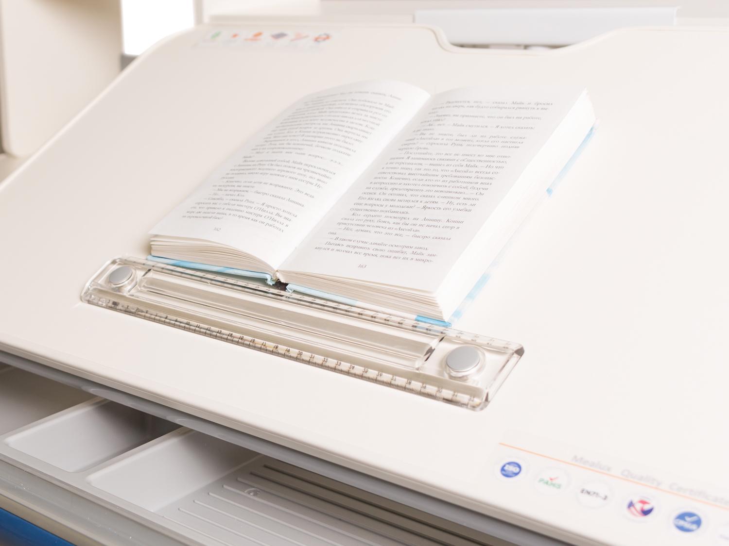 Шкільна ергономічна дитяча парта трансформер Mealux Montreal Multicolor Lite Береза (BD-670 TG/MC Lite) - фото 4 Шкільна ергономічна дитяча парта трансформер Mealux Montreal Multicolor Lite Береза (BD-670 TG/MC Lite) - фото 4