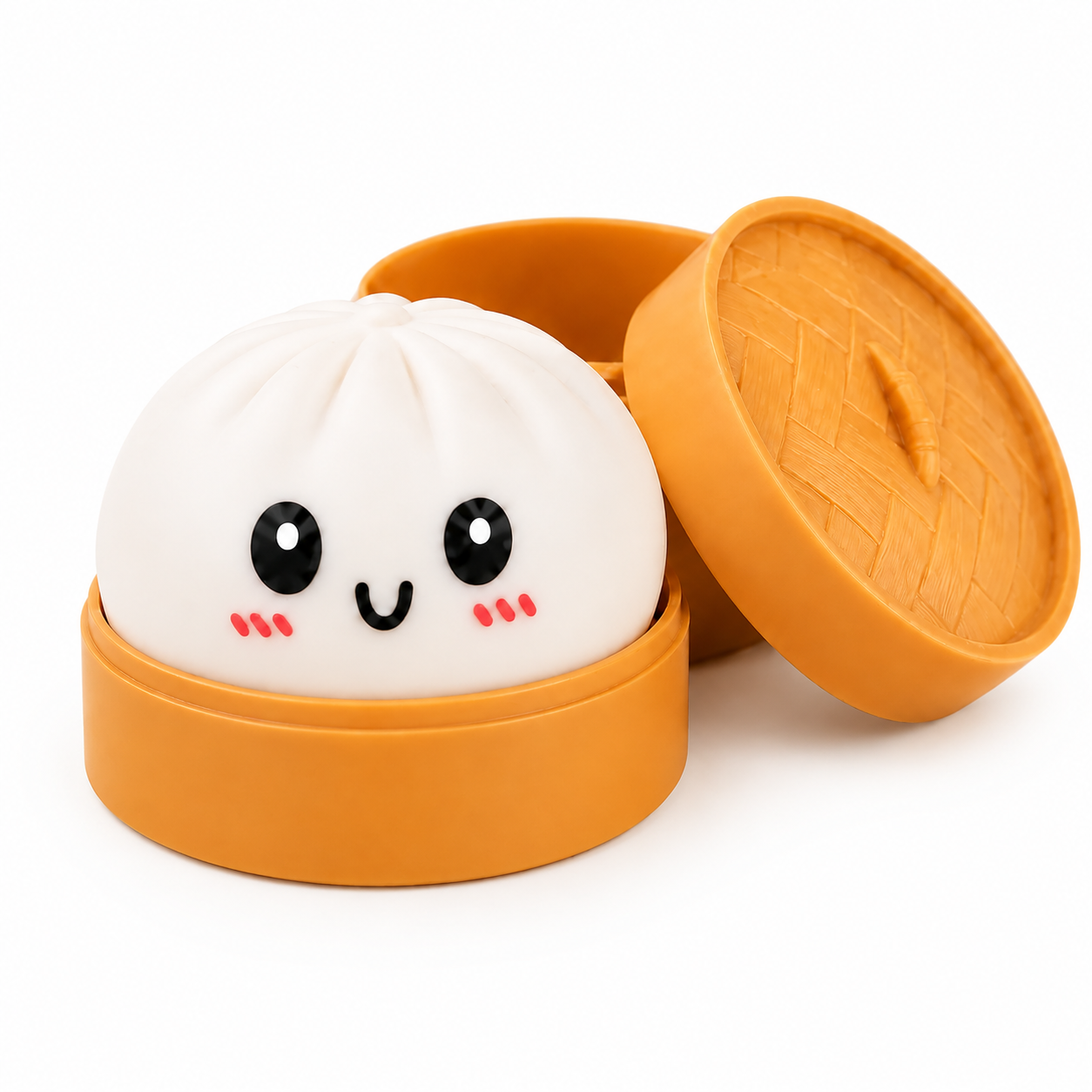 Игрушка антистресс Squishy Dumpling Пельмешка в коробочке