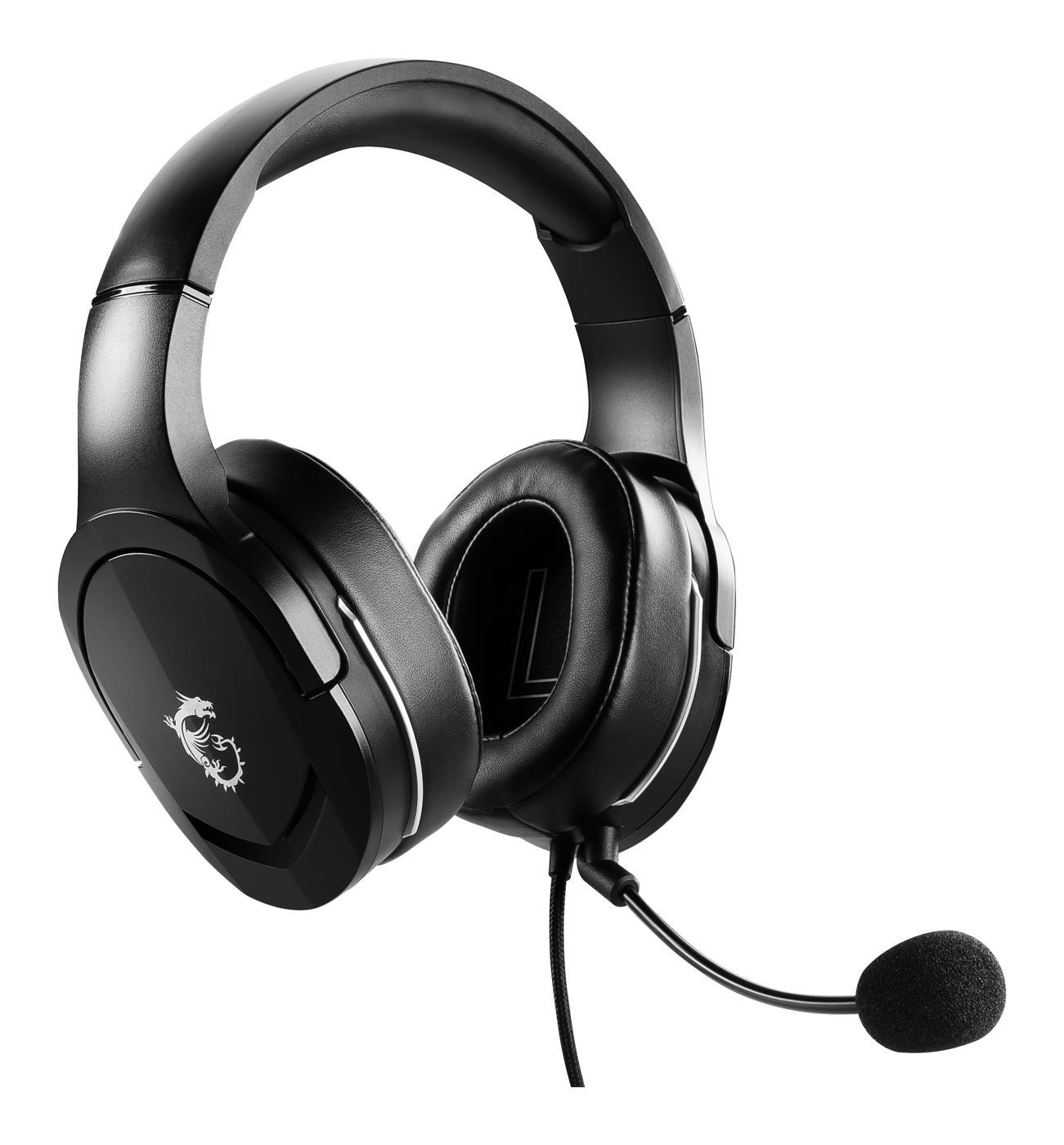 Гарнітура комп'ютерна MSI Immerse GH20 (IMMERSE_GH20) - фото 3 Гарнітура комп'ютерна MSI Immerse GH20 (IMMERSE_GH20) - фото 3