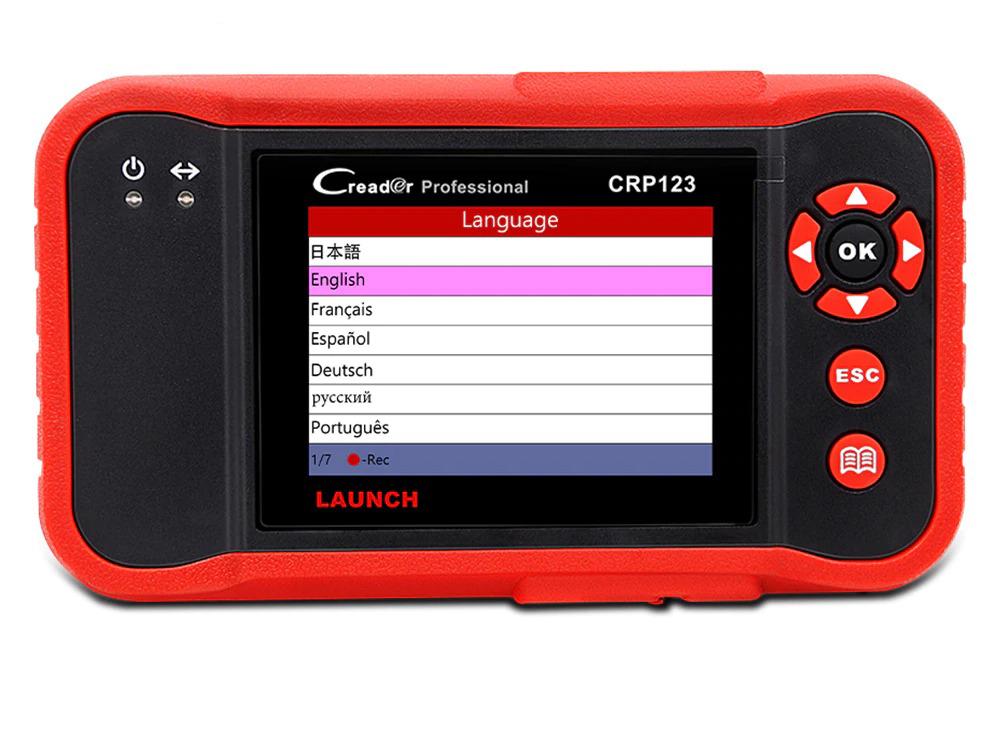 Диагностический сканер LAUNCH Creader Professional CRP-123 - фото 1