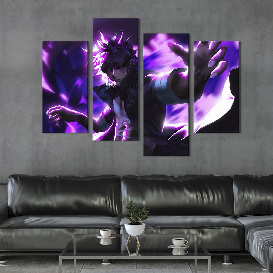 Картина модульна з 4 частин Тойя Тодороки Даби L 129x90 см (696-42)