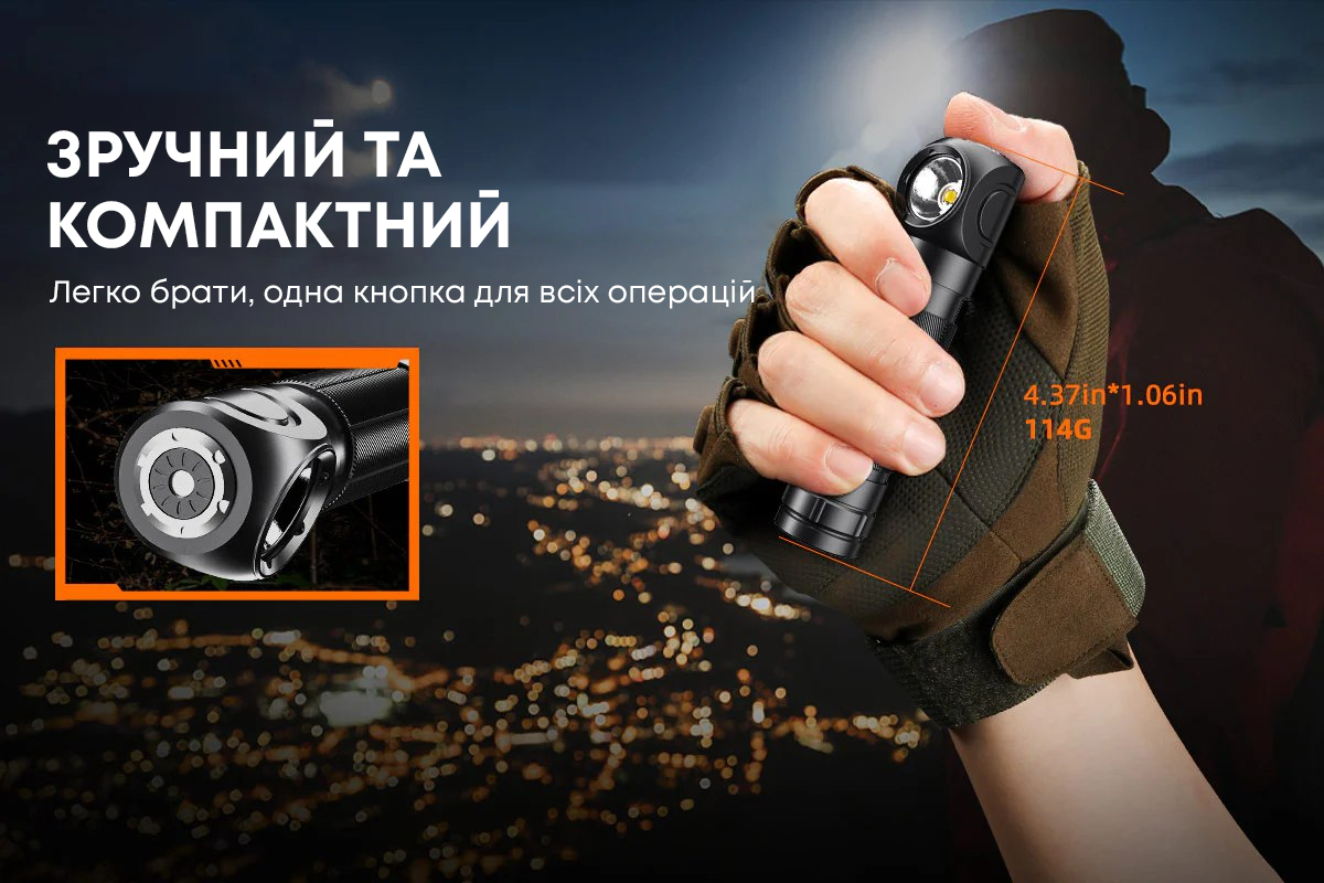 Ліхтар світлодіодний акумуляторний із кліпсою та магнітом (0004) - фото 8 Ліхтар світлодіодний акумуляторний із кліпсою та магнітом (0004) - фото 8