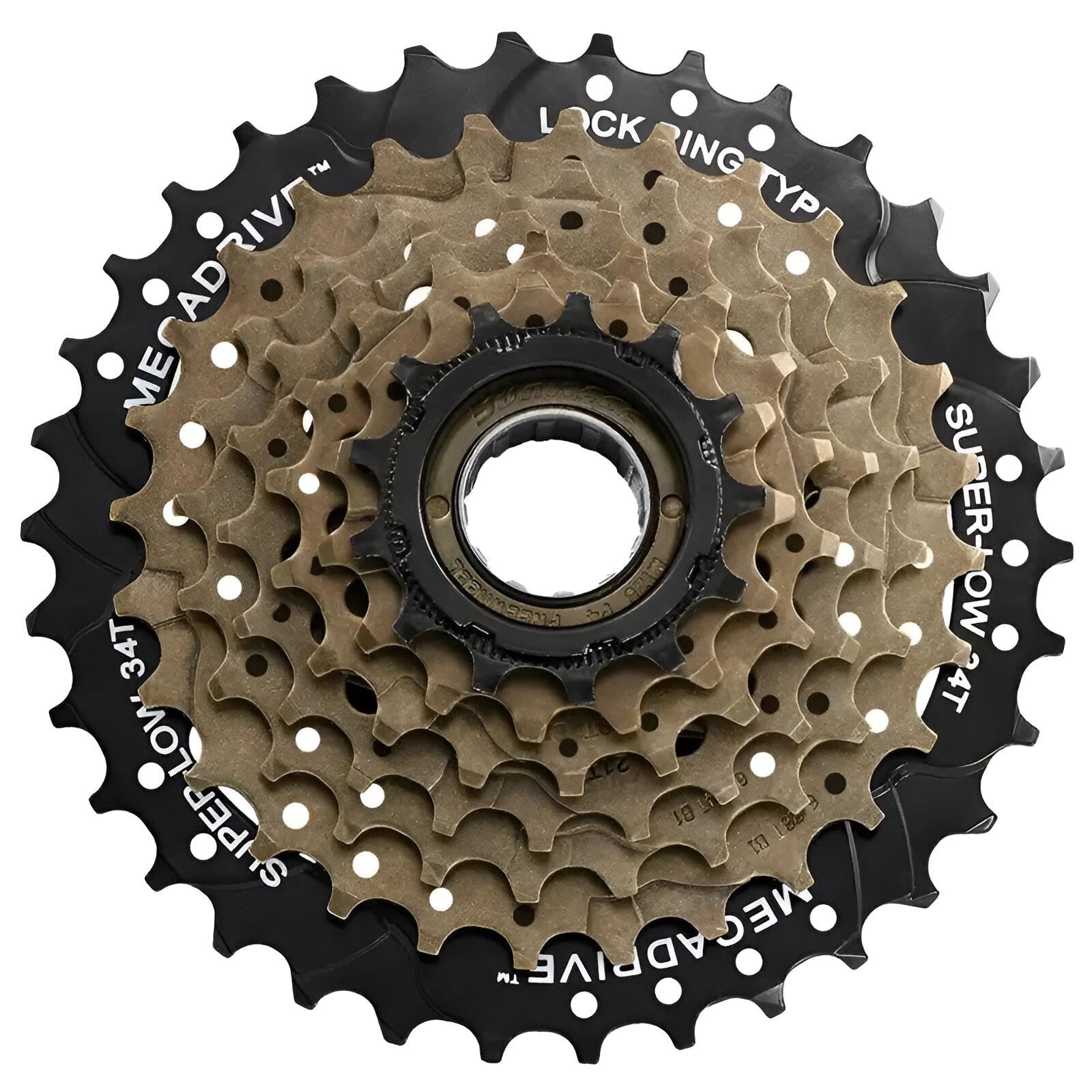 Трещотка SUN RACE M300 7-k 13-34T Brown/Black