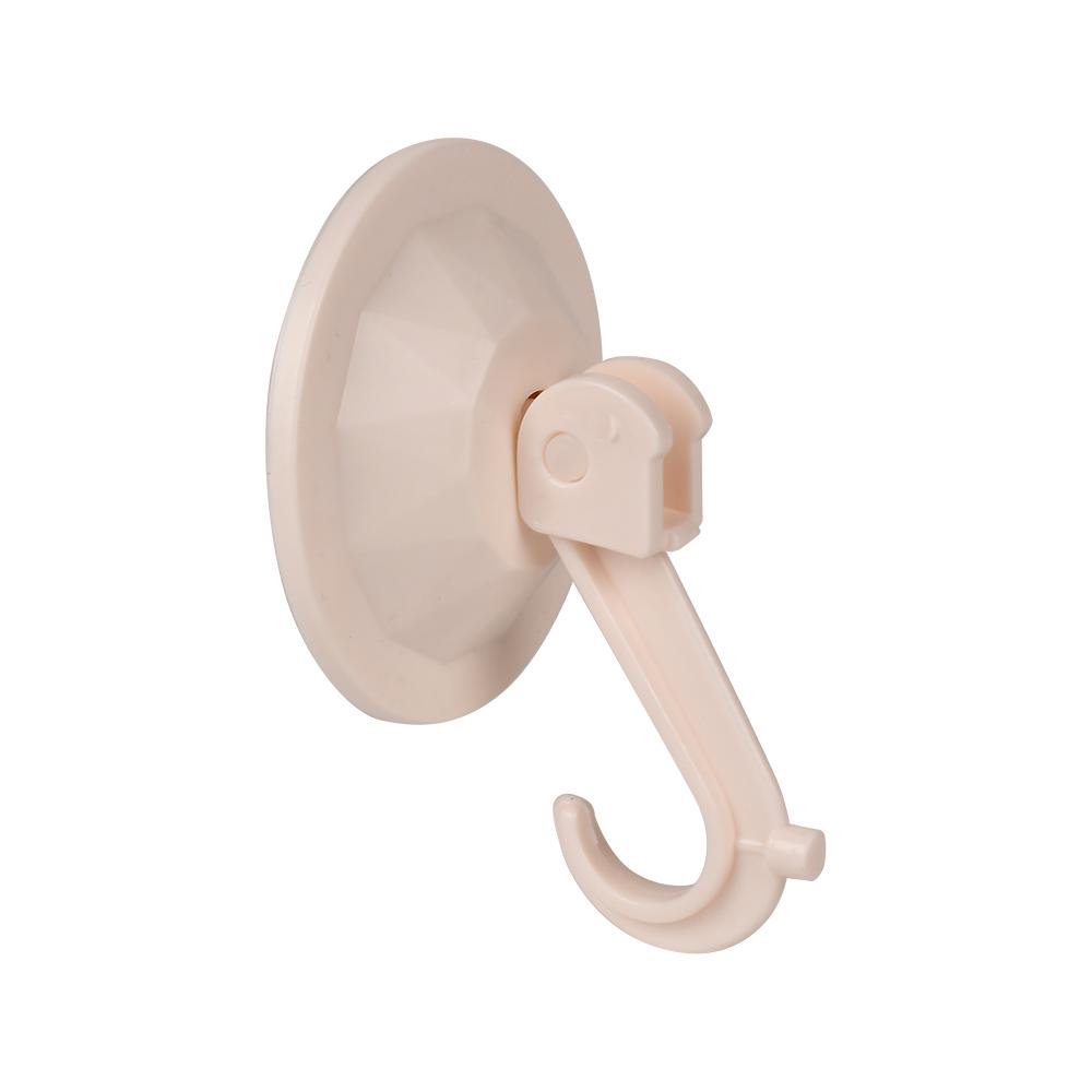 Крючок декоративный самоклеящийся Stenson R92858 7,5 см Бежевый (26074809)