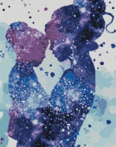 Алмазная мозаика Идейка Флюиды счастья 40x50 см (AMO7047)