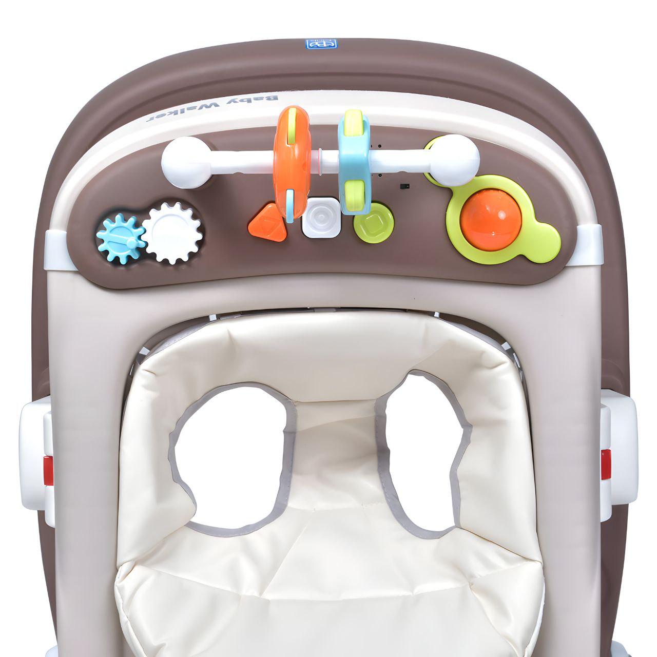 Ходунки Bambi M 5032L-13 три положения регулировки высоты/сьемная музыкальная панель (24278093) - фото 3