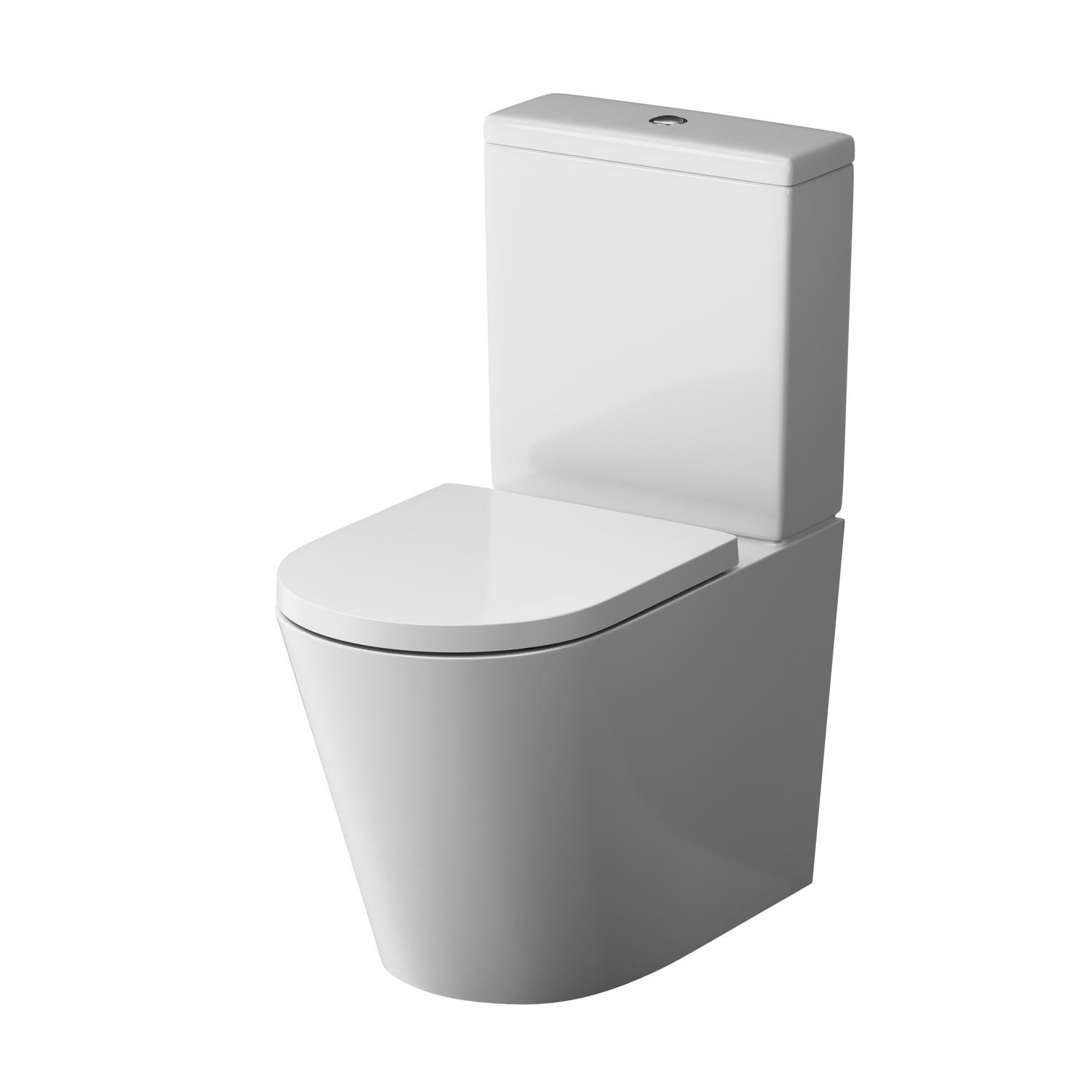 Унитаз-компакт AM.PM Func безободковый с сиденьем микролифт (CFA8600SC)