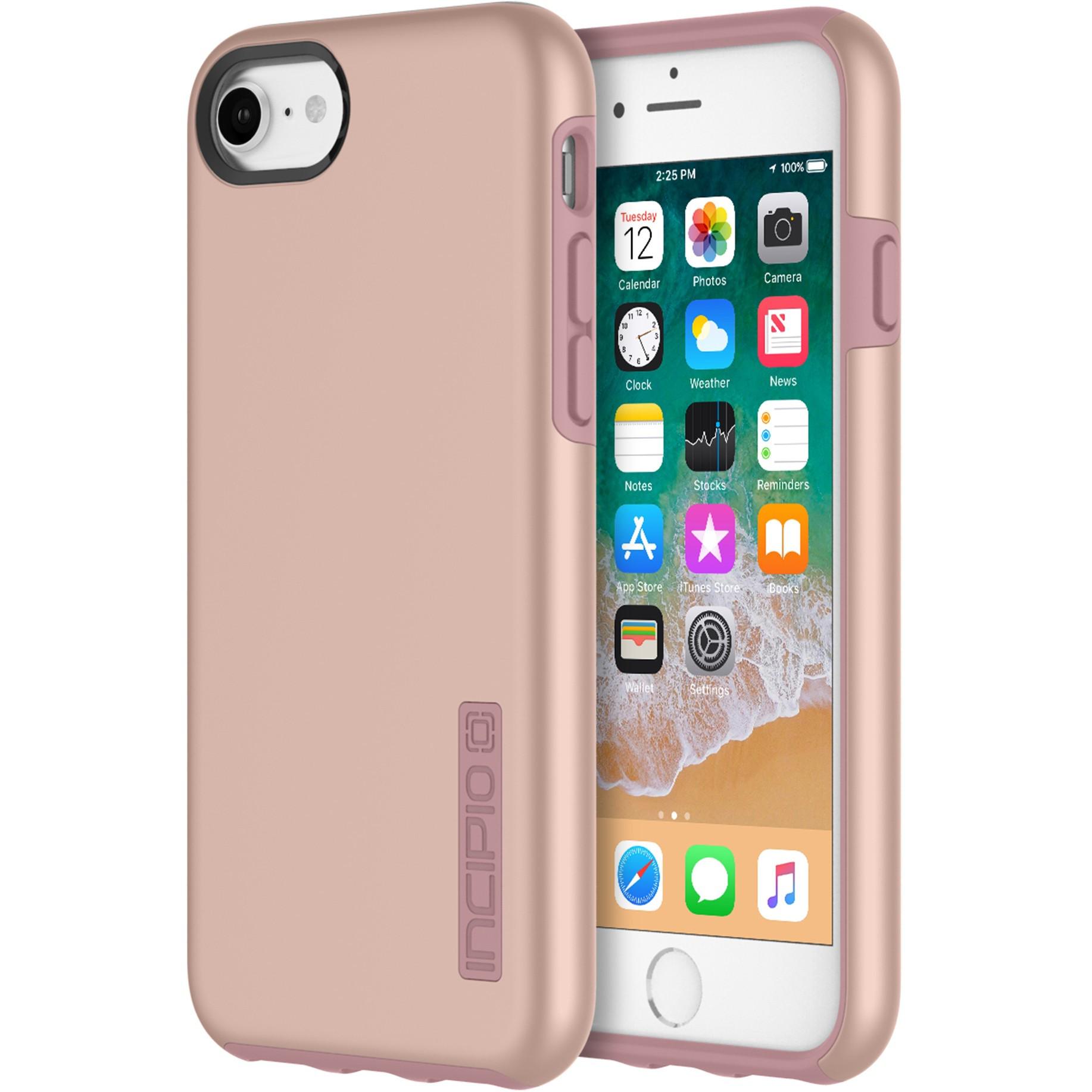 Противоударный двойной чехол Incipio DualPro для Iphone 6/6S/7/8/SE 2020 Iridescent Rose Gold Pink Противоударный двойной чехол Incipio DualPro для Iphone 6/6S/7/8/SE 2020 Iridescent Rose Gold Pink