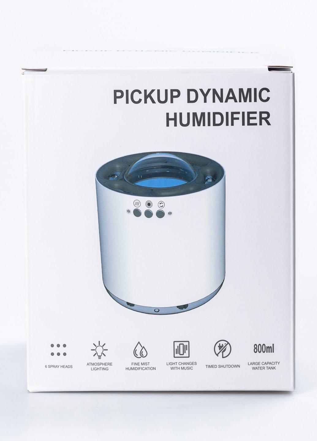 Зволожувач повітря ультразвуковий з RGB-підсвічуванням Pickup Dynamic Humidifier з синхронізацією та музикою 800 мл Білий (6262L) - фото 11