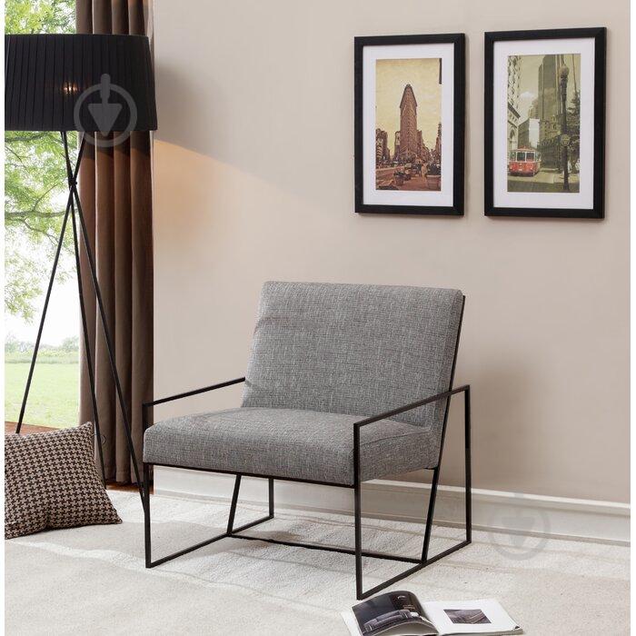 Мягкое кресло на металлическом каркасе JecksonLoft Модерн 037