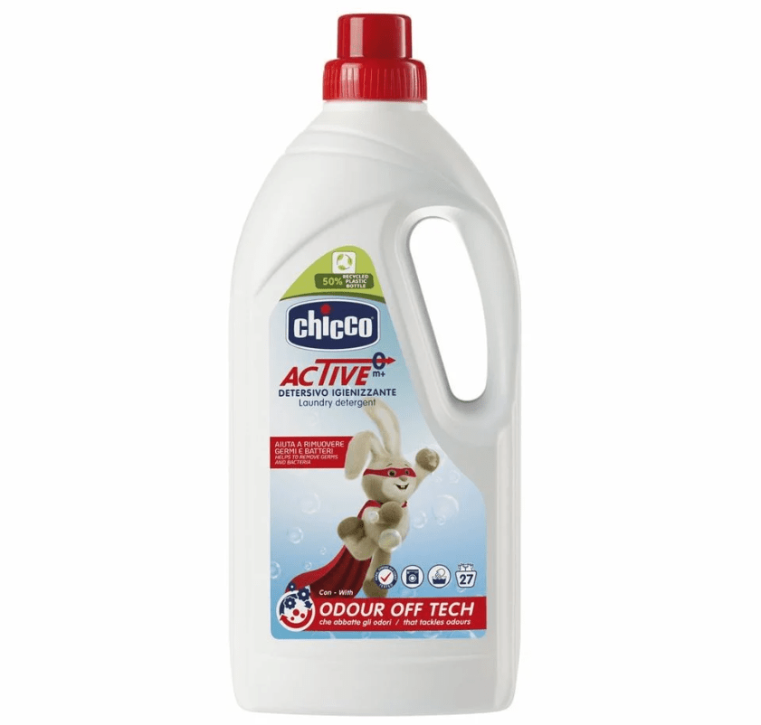 Гель для стирки дезинфицирующий Chicco Active 1,5 л (143434)