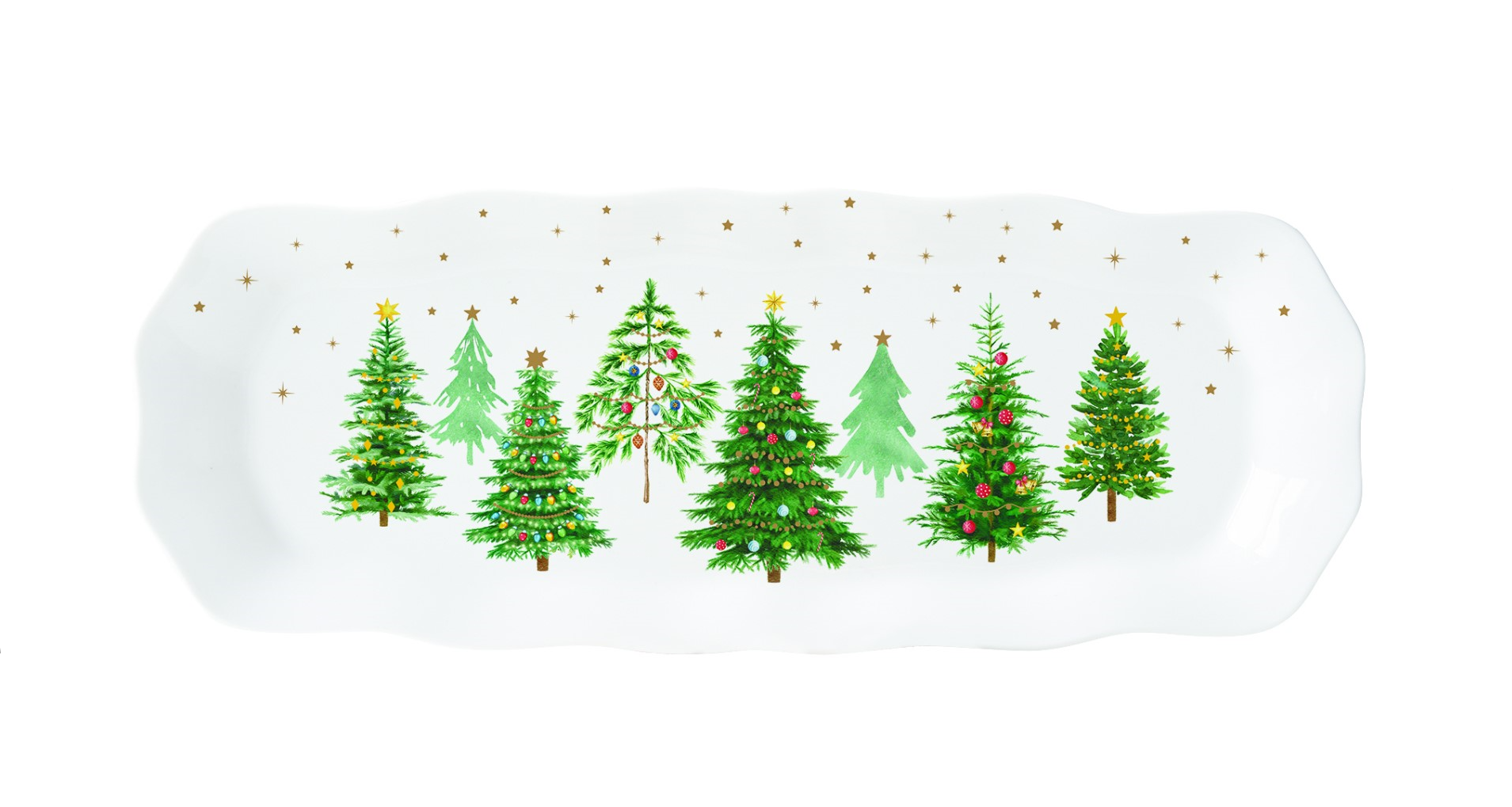 Блюдо сервировочное Easy Life Festive Trees 14 см (111004447)
