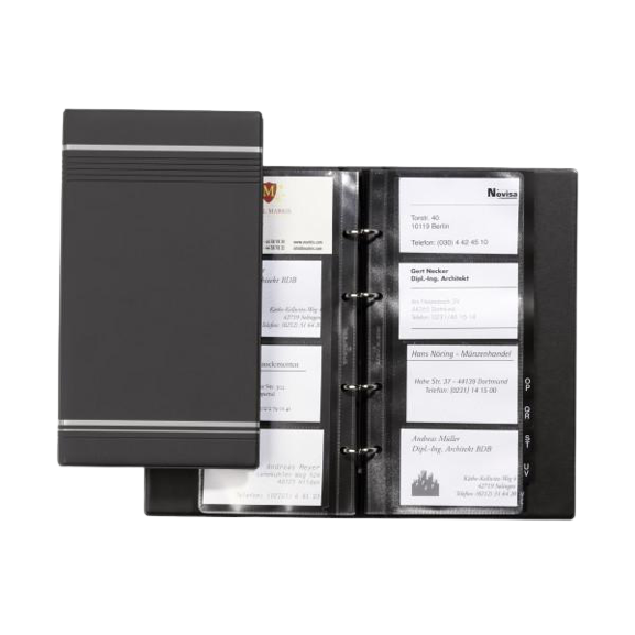 Визитница DURABLE VISIFIX 200 на 200 карточек Черный (1234073765)