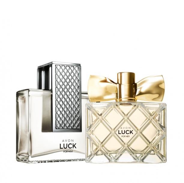 Набор парфюмов для пары Avon LUCK 2в1 женский и мужской 50 мл/75 мл (AV91029)