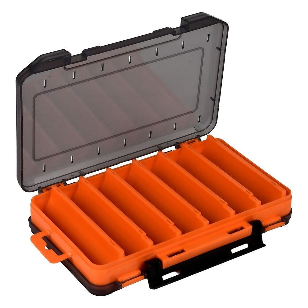 Коробка для рыболовных снастей Stenson пластик 20x13,5x3,5 см Orange (SF24224-O)